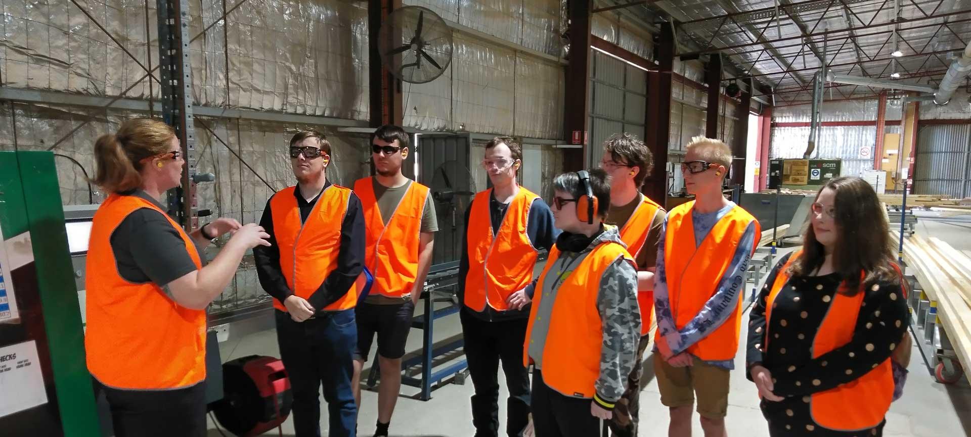 Tech Ready students visiting Merriwa