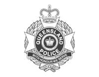 Queensland Police logo mono