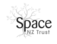 Space NZ logo mono
