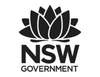 NSW gov logo mono