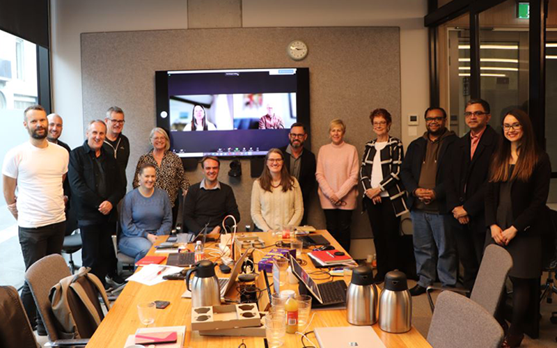 Ruth (right) our current Board Observer with our board members and executive leadership team Ruth (right) our current Board Observer with our board members and executive leadership team