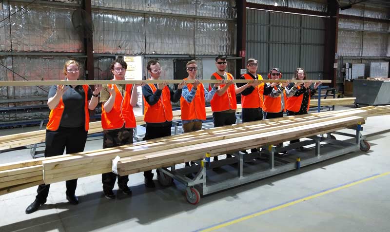 Tech Ready students visiting Merriwa